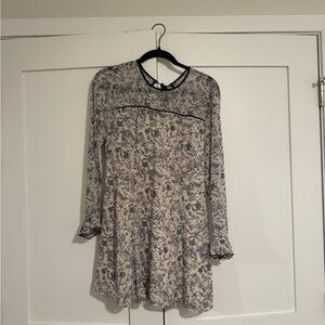 Urban Outfitters Black and White Holiday Dress